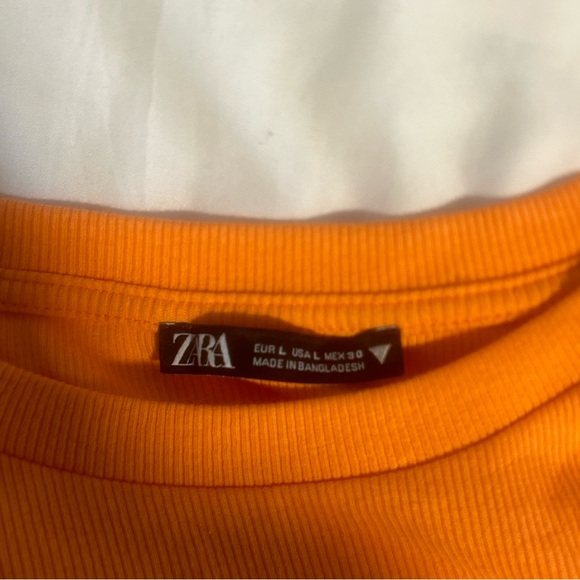 Orange Zara top - Picture 2 of 2